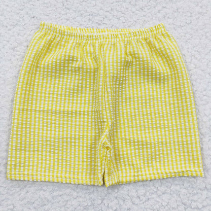 SEERSUCKER PLAID SHORTS