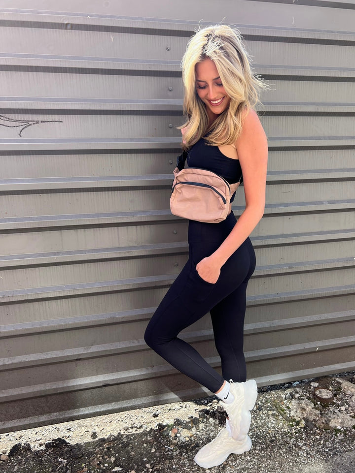 MOVEMENT BLACK LEGGINGS WITH POCKETS - THE HIP EAGLE BOUTIQUE