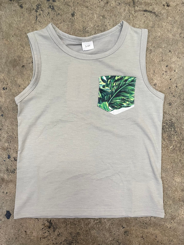 TODDLER BOY BOHO FLORAL TREE PRINT SET - THE LITTLE EAGLE BOUTIQUE