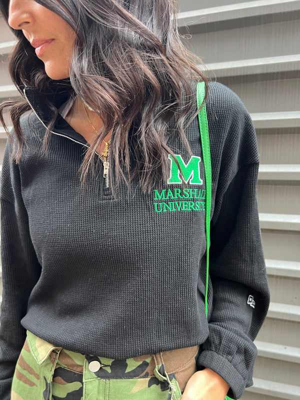 WIN THE POINTS MARSHALL UNIVERSITY PULLOVER - THE HIP EAGLE BOUTIQUE 