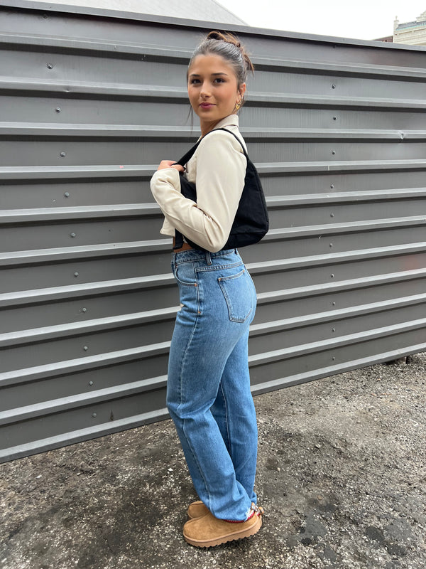 ABRAND A '94 HIGH RISE STRAIGHT LEG KARLA JEAN - THE HIP EAGLE 