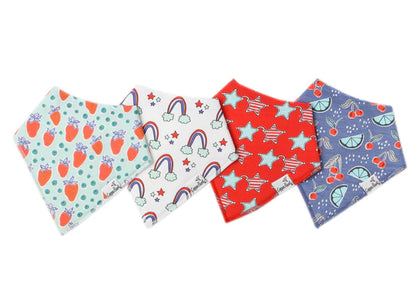 COPPER PEARL BANDANA BIB SET IN LIBERTY